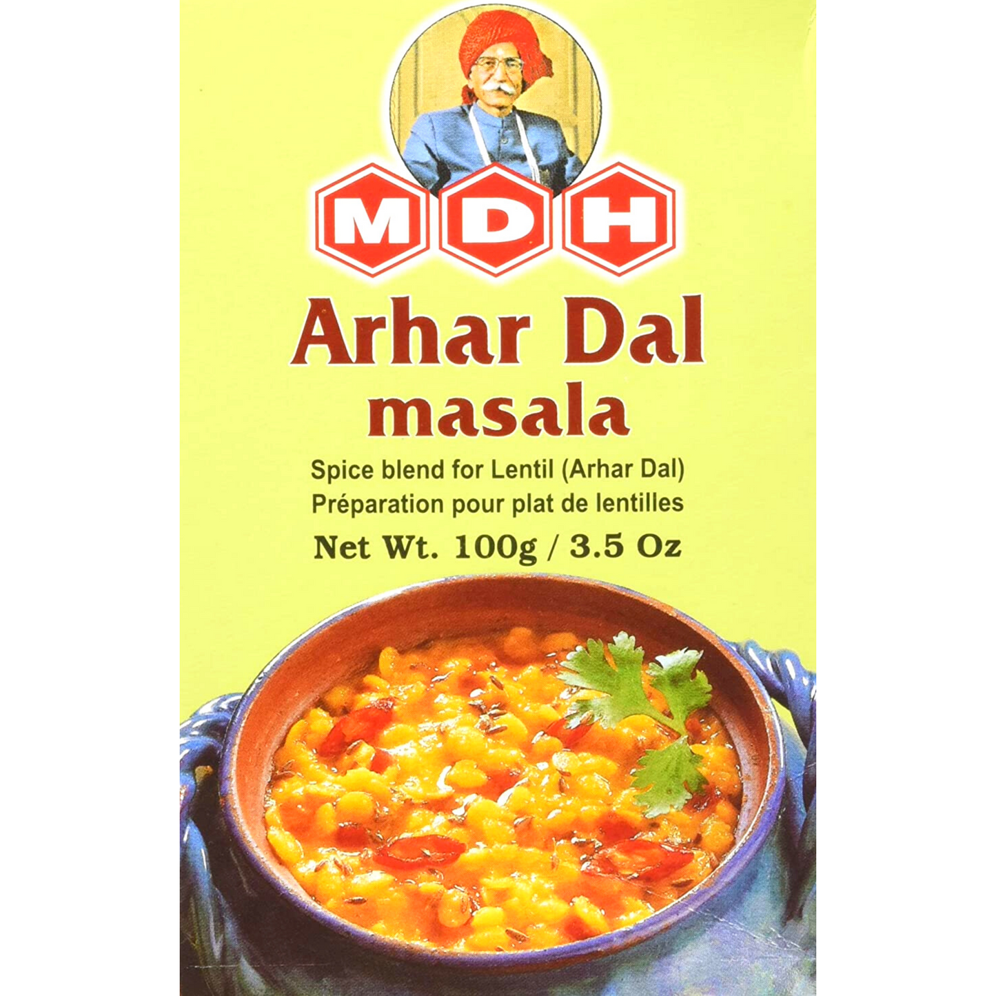 Especias para Lentejas | Arhar Dal Masala 100g MDH