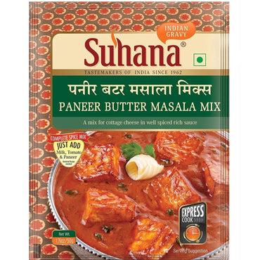 Preparado para Queso Indio a la mantequilla | Paneer Butter Masala Mix 50g Suhana