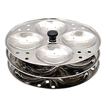 Idli Fabricante (Soporte) en acero inoxidable - 3 Platos| Idli Maker (Stand) in stainless steel - 3 Plates