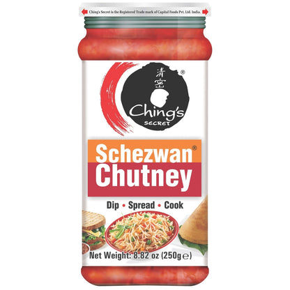 Schezwan Chutney Sauce | Schezwan Chutney 250g Ching's