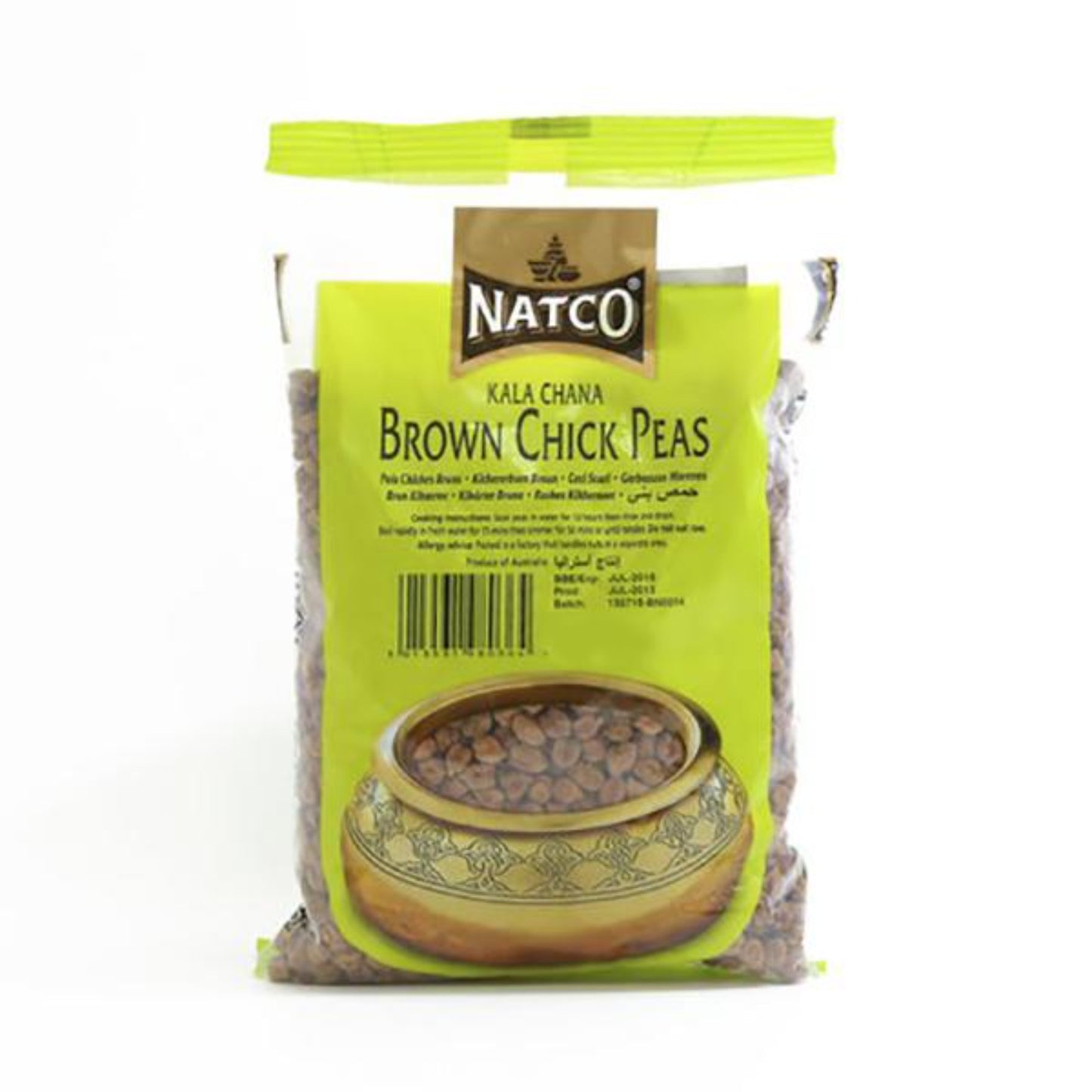 Black Chickpeas | Brown Chickpeas | Kala Chana 2kg Natco