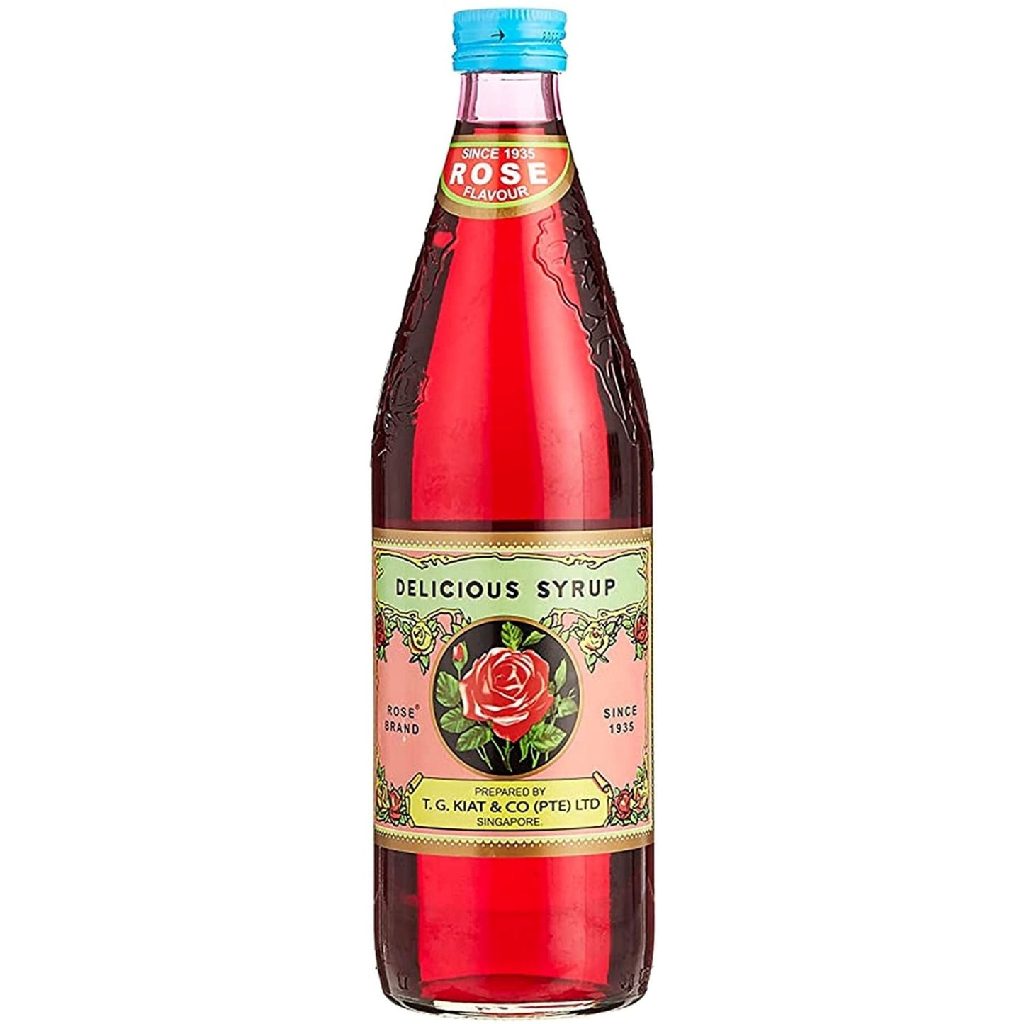T.G. Kiat Sirope de Rosas | Rose Syrup T.G.Kiat Singapore 750ml