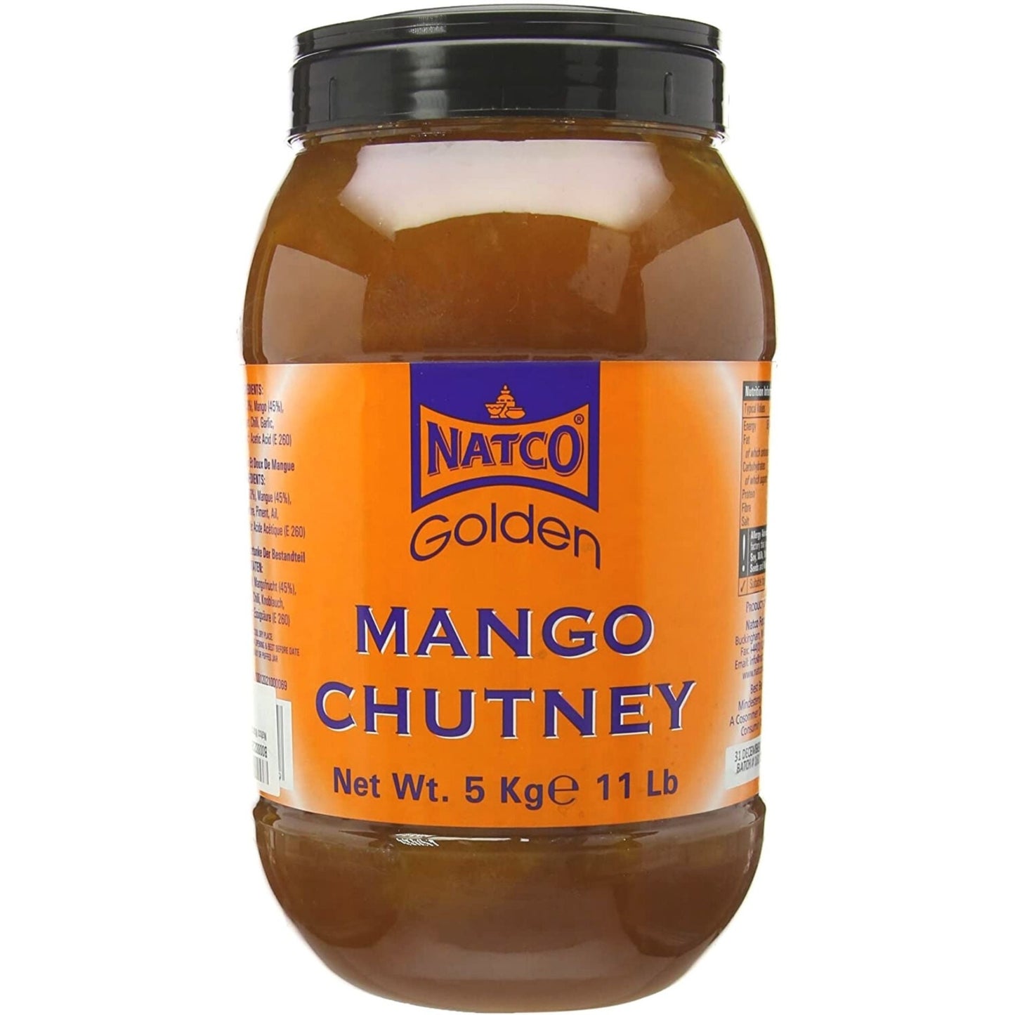Chutney de mango | Mango Chutney 5kg Natco