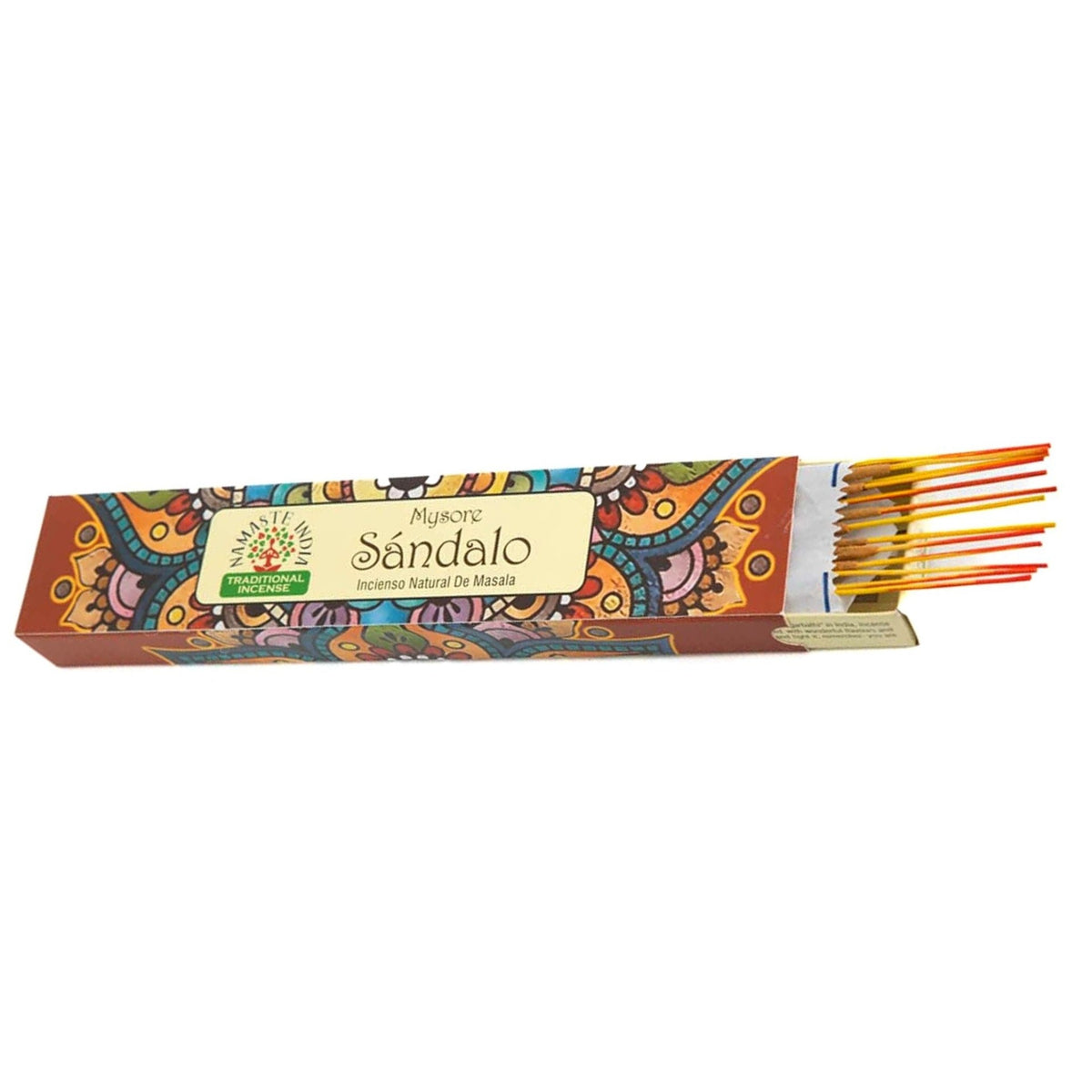 Incense | Incense Stick Mysore Sandalwood (Masala Agarbatti) 15g Namaste India