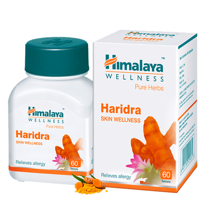 Turmeric Tablets | Haridra (Turmeric) Tablets Himalaya Pure Herbs 60 Tablets
