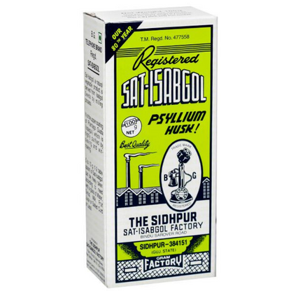 Laxante Herbal de Isabgol (psyllium husk) | Herbal Laxative Sat Isabgol 200g Telephone