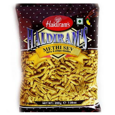 Aperitivos Methi Sev (Fenogreco) | Methi Sev 200g Haldiram