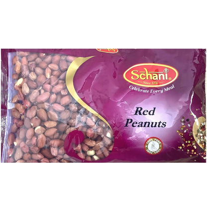 Cacahuete Crudo (Piel roja) | Red Peanuts 375g Schani