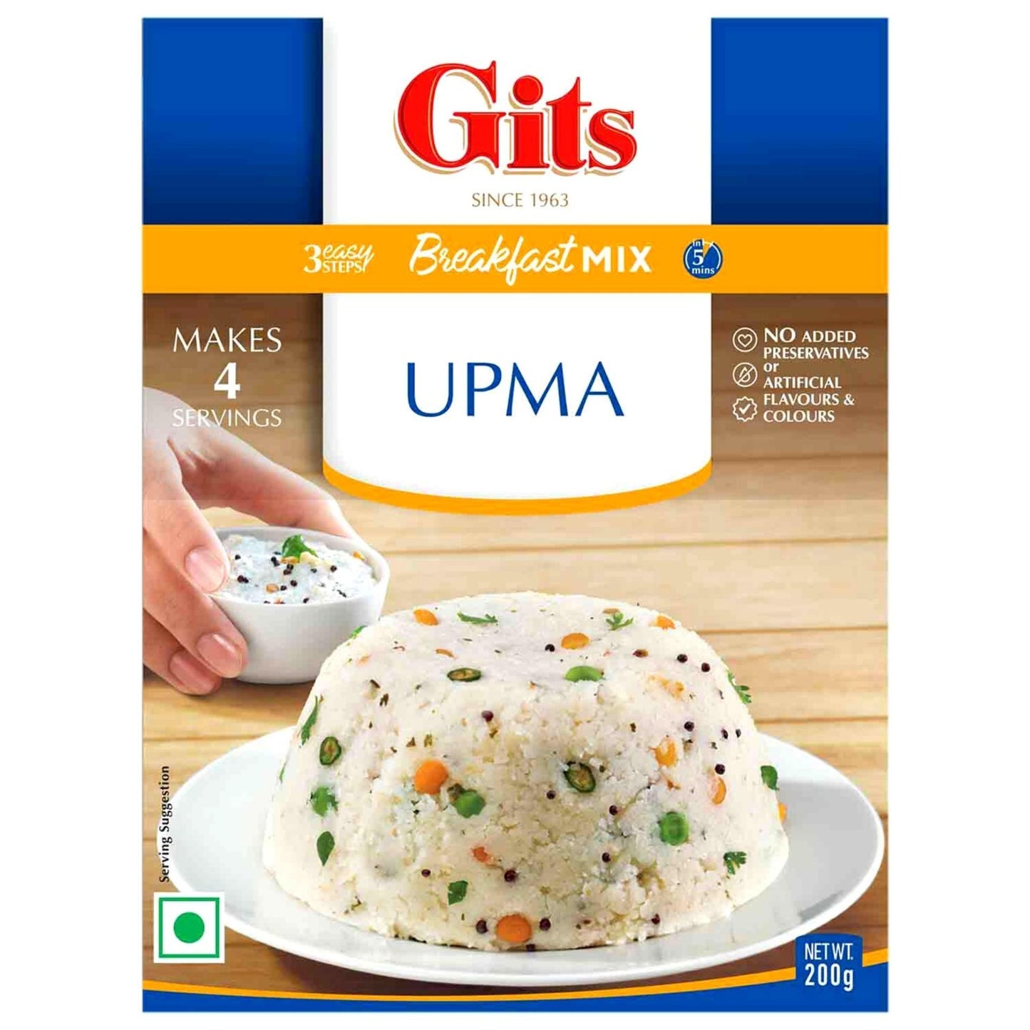 Preparado para Upma | Upma Mix 200g Gits