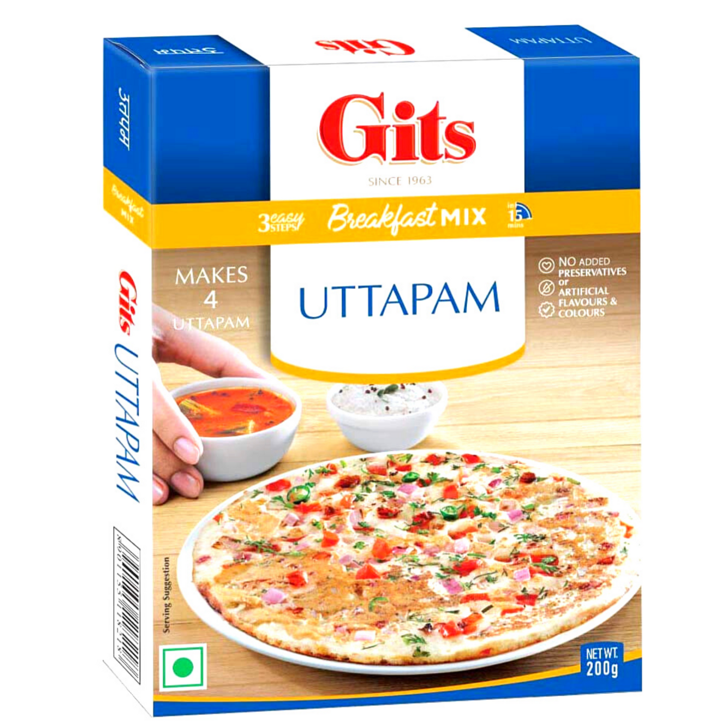 Ready for Uttapam | Uttapam Mix 200g Gits