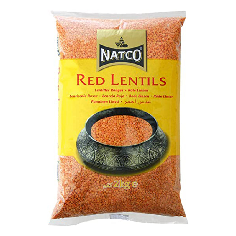 Lentejas Rojas (Lens culinaris) | Red Lentils | Masoor dal 500g Natco
