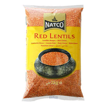 Lentejas Rojas (Lens culinaris) | Red Lentils | Masoor dal 500g Natco