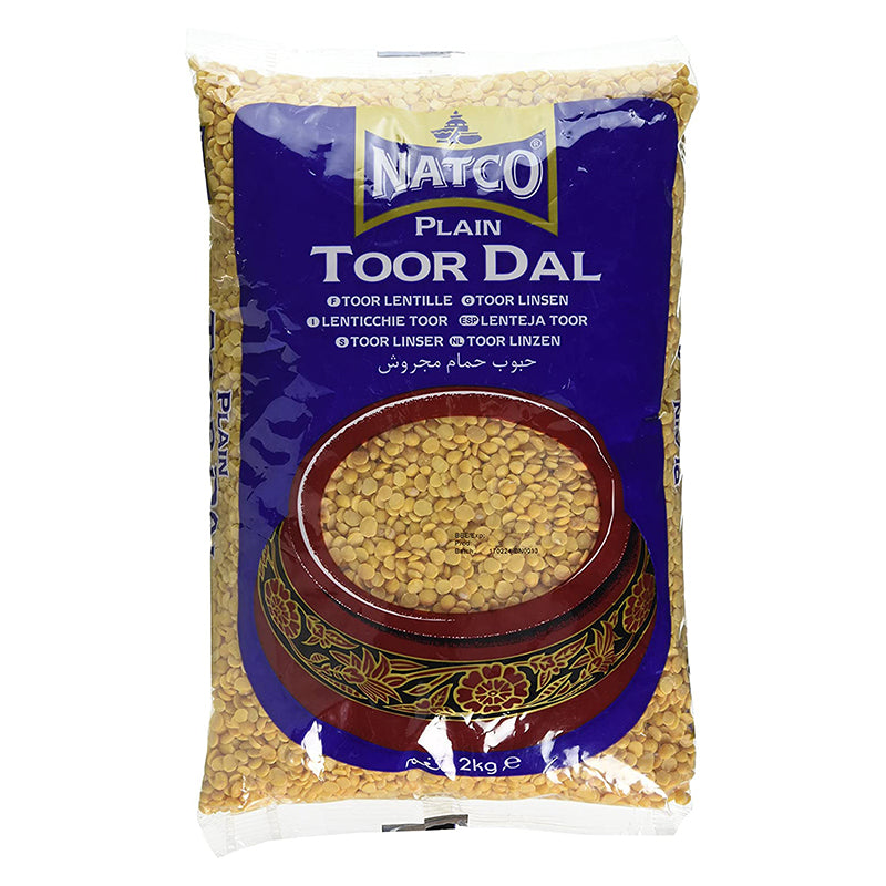 Frijol Gandul (Cajanus cajan) | Pigeon Peas | Toor dal Plain 500g Natco