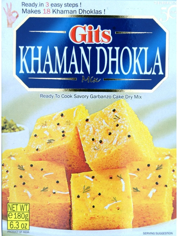 Preparado para Khaman Dhokla | Khaman Dhokla Mix 180g Gits