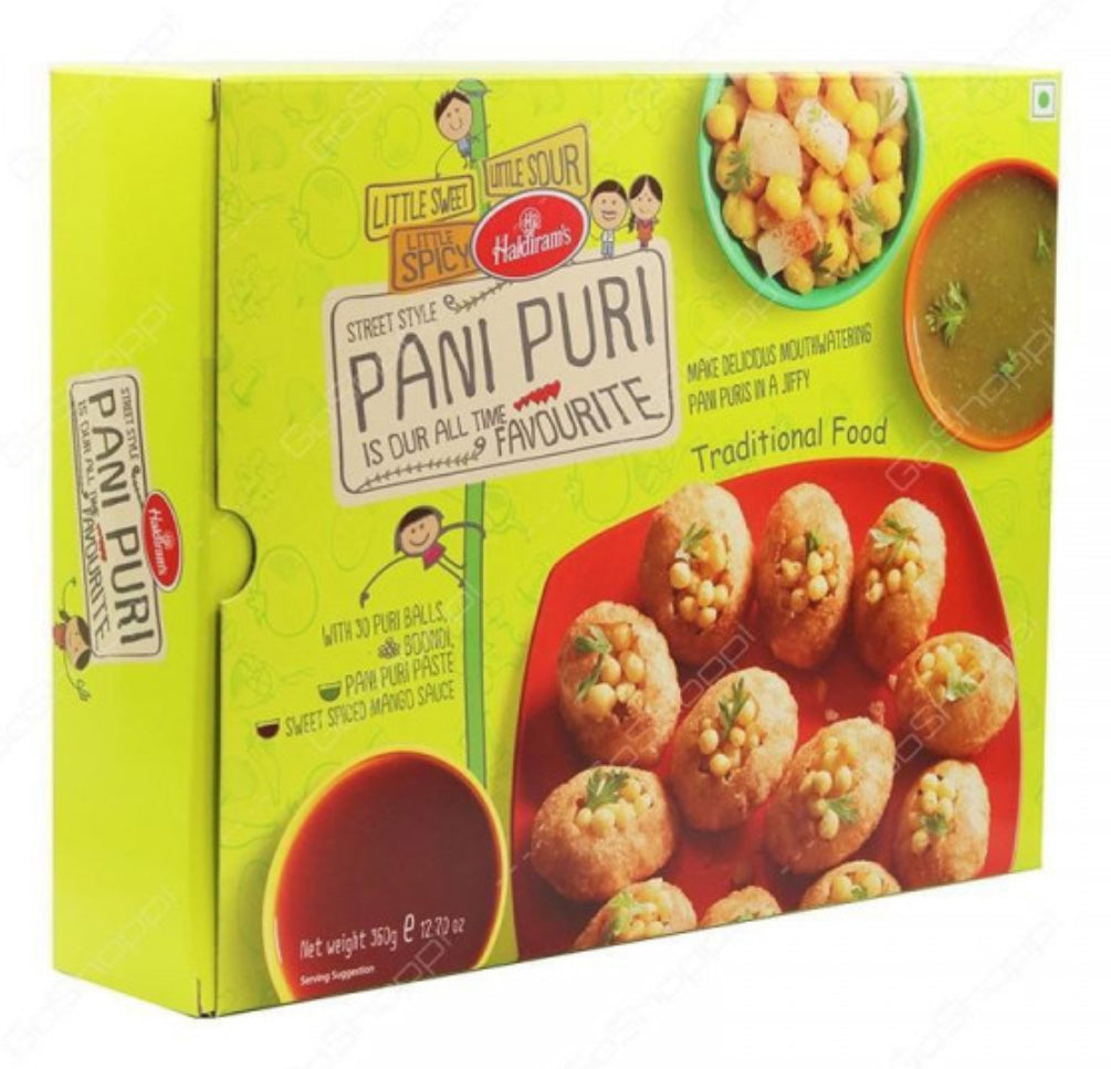 Pani Puri Snacks | Pani Puri 30pcs. Haldiram