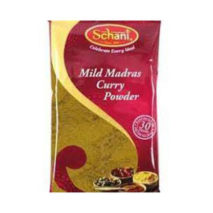 Curry De Madras suave | Madras Curry Powder Mild 100g Schani