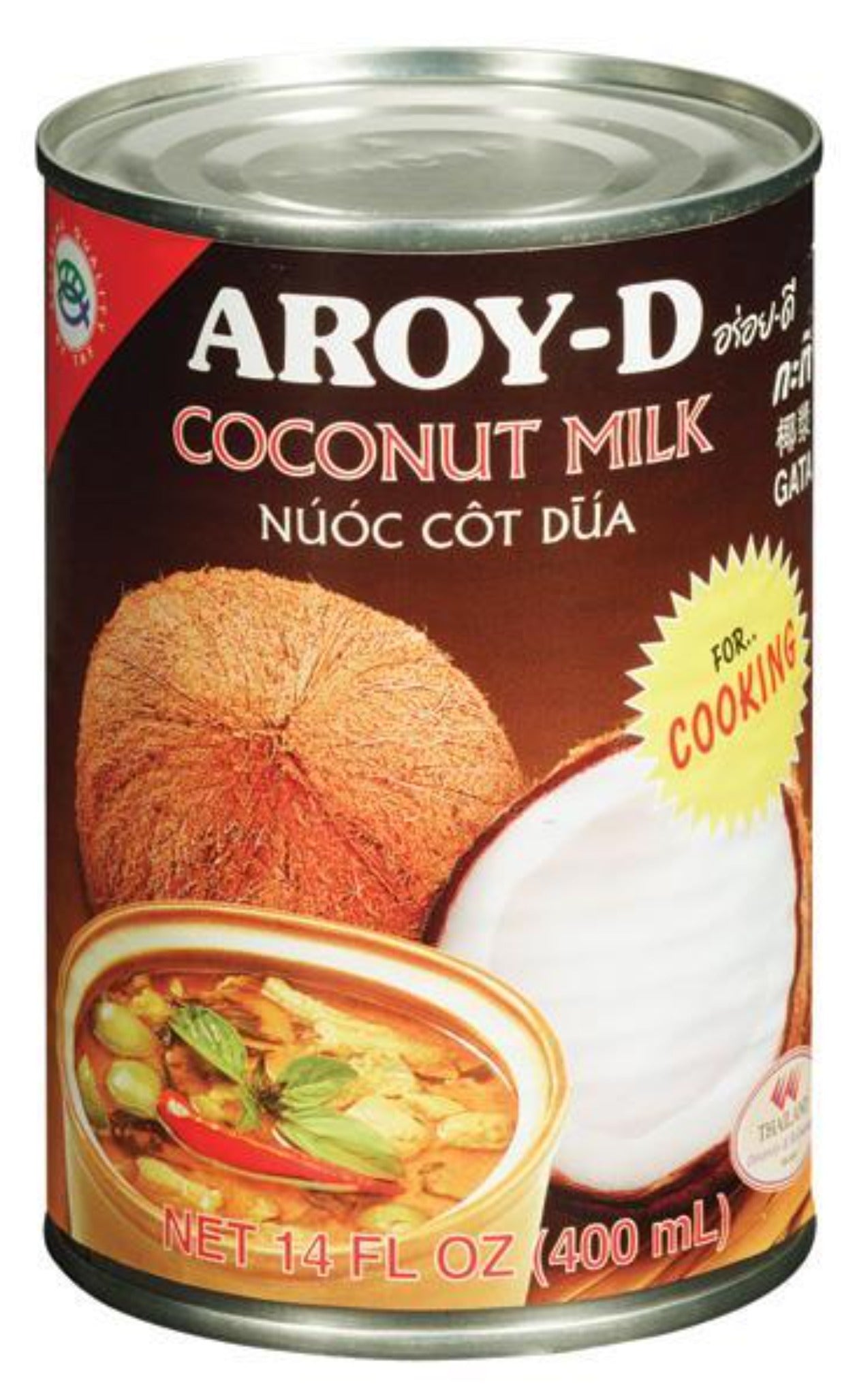 नारियल का दूध | नारियल का दूध 400ml अरोय -D