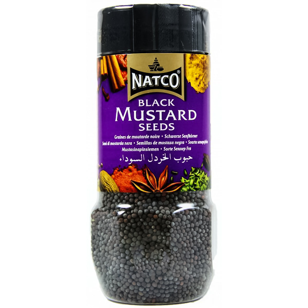 Semillas de Mostaza Negro | Black Mustard Seeds 400g Natco