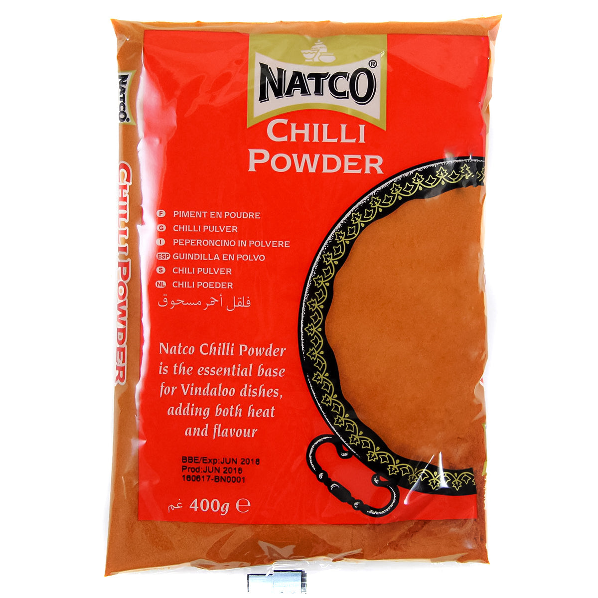 Chilli en Polvo | Chilli Powder 400g Natco